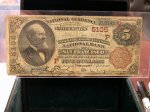 1882 Series $5, Wells Fargo NB of San Francisco #5105 National!