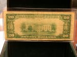 1929 $20 Washington DC 5046 National!