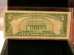 1929 $5 Stillwater, OK National 5347! Scarce Note!